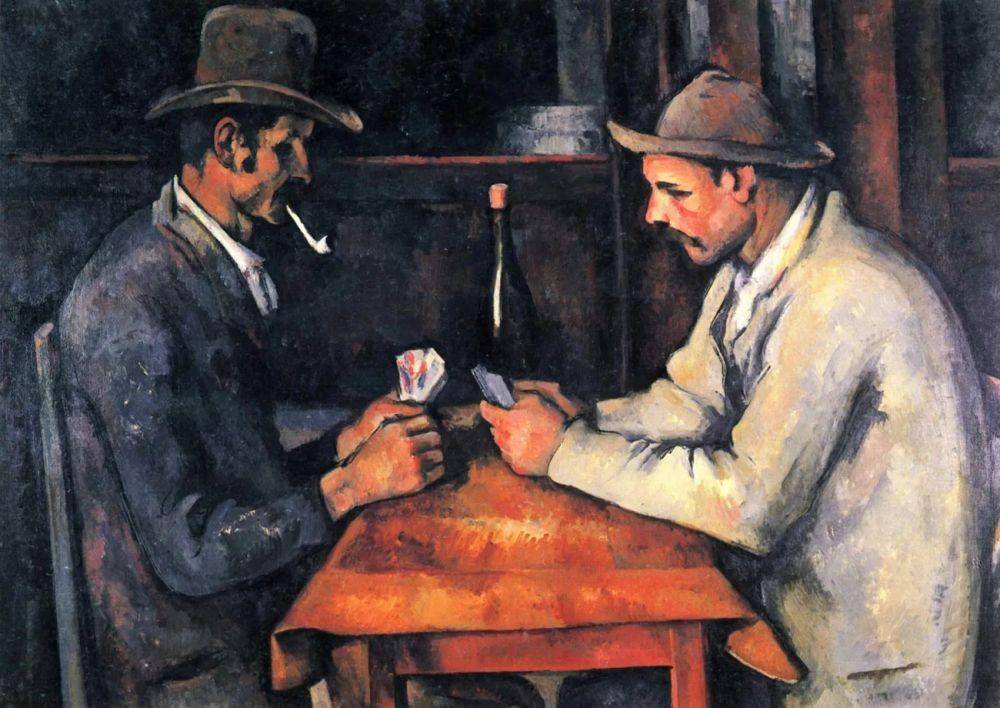 Lukisan "The Card Players" karya seniman Prancis, Paul Cezzane sebagai barang termahal di dunia (metmuseum.org)