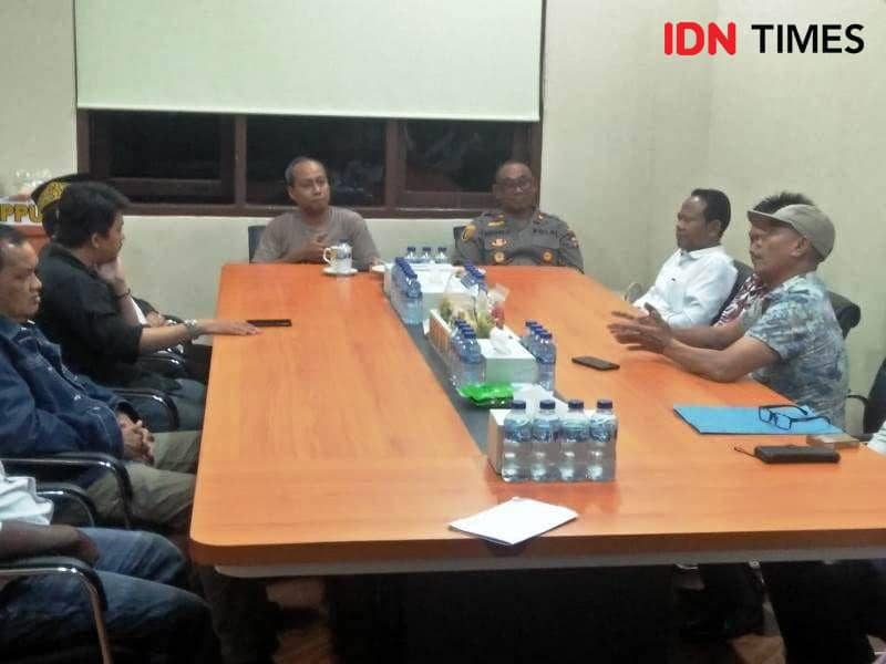 Jalannya audensi AMPP dengan Polres PPU (IDN Times/Ervan)