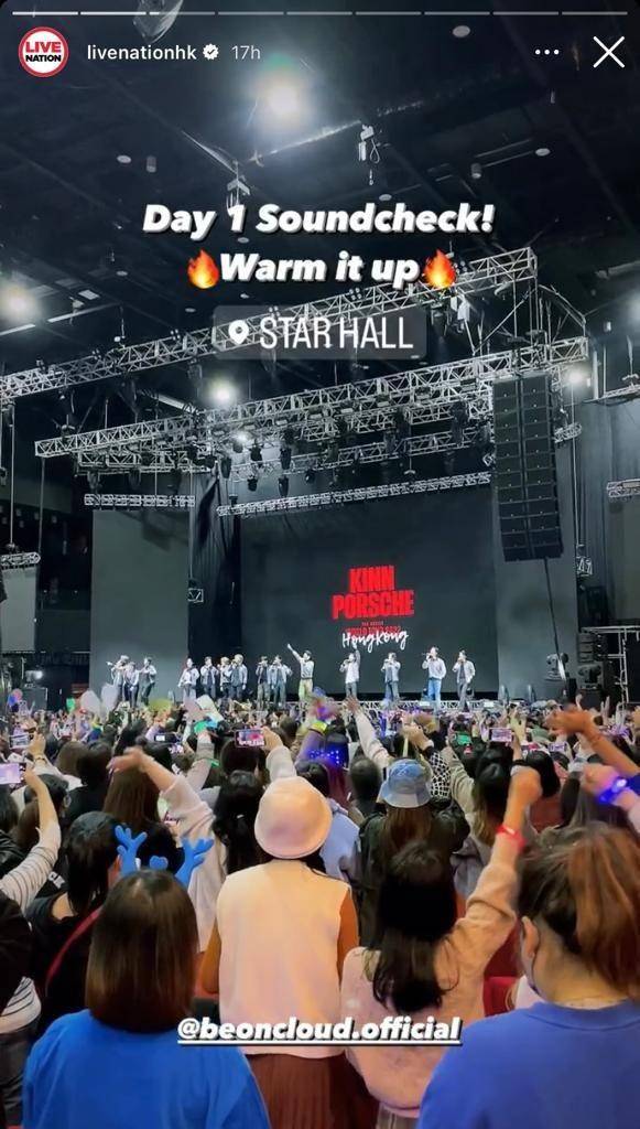 fan meeting KinnPorsce the Series (instagram.com/livenationhk)
