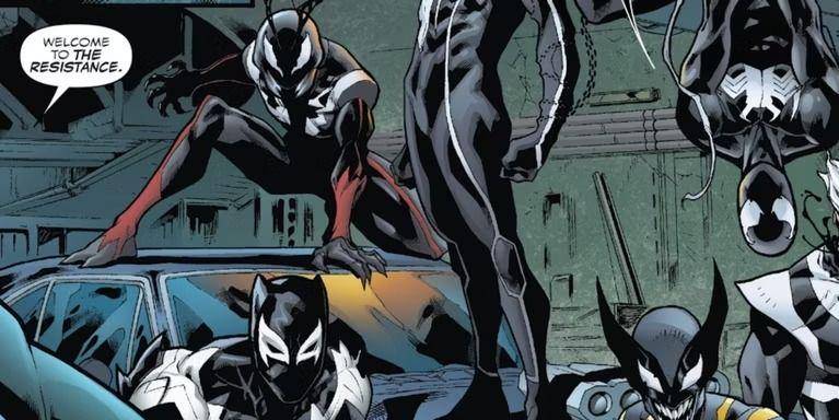 Ant-Venom (dok. Marvel Comics)