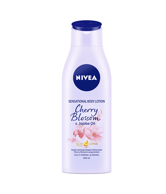 NIVEA Sensational Body Lotion Cherry Blossom & Jojoba Oil (dok. NIVEA)