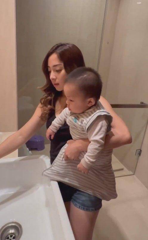 rutinitas baby Issa (Instagram.com/nikitawillyofficial94)