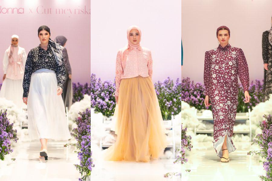 10 Busana Modest dari Donna Prive x Cut Meyriska, Punya Aura Positif!