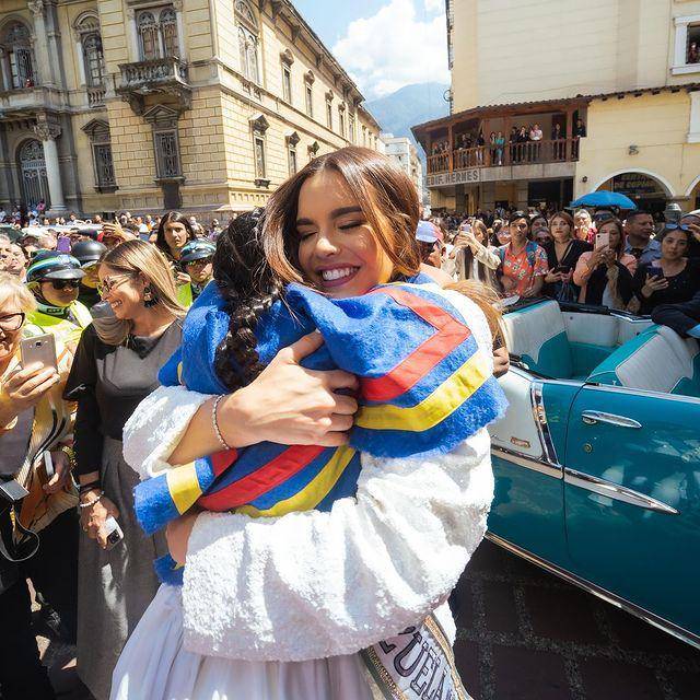 Potret Penyambutan Amanda Dudamel di Mérida, Venezuela Usai Jadi Juara Kedua Miss Universe 2022 (Instagram.com/amandadudamel)