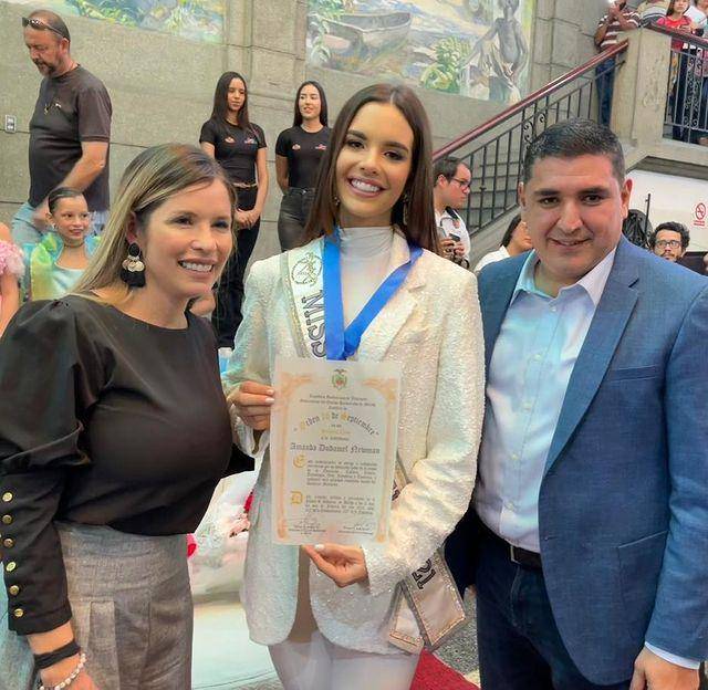 Potret Penyambutan Amanda Dudamel di Mérida, Venezuela Usai Jadi Juara Kedua Miss Universe 2022 (Instagram.com/gairimarcdeguzman)