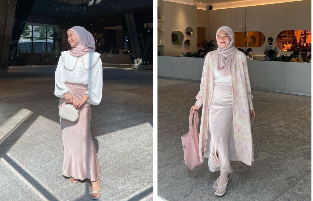 9 Ide Outfit Hijab Warna Pink Astri Ratnasari