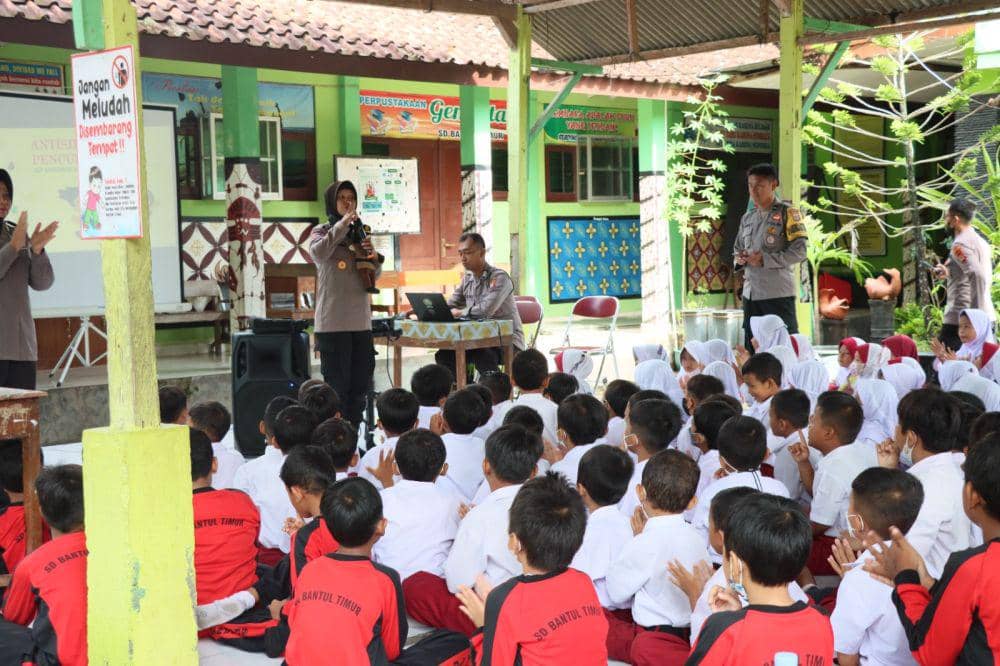 Ilustrasi anak sekolah.(Dok.Polres Bantul)