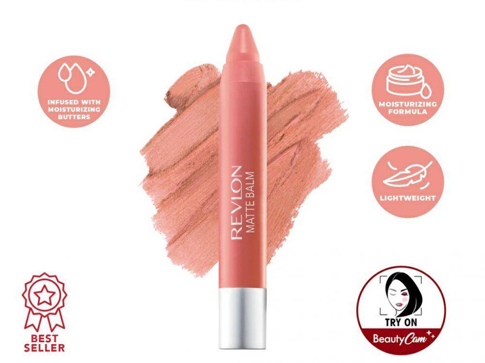 Revlon Colorburst Matte Balm 255 Enchanting (shopee.co.id/revlonofficialstore)