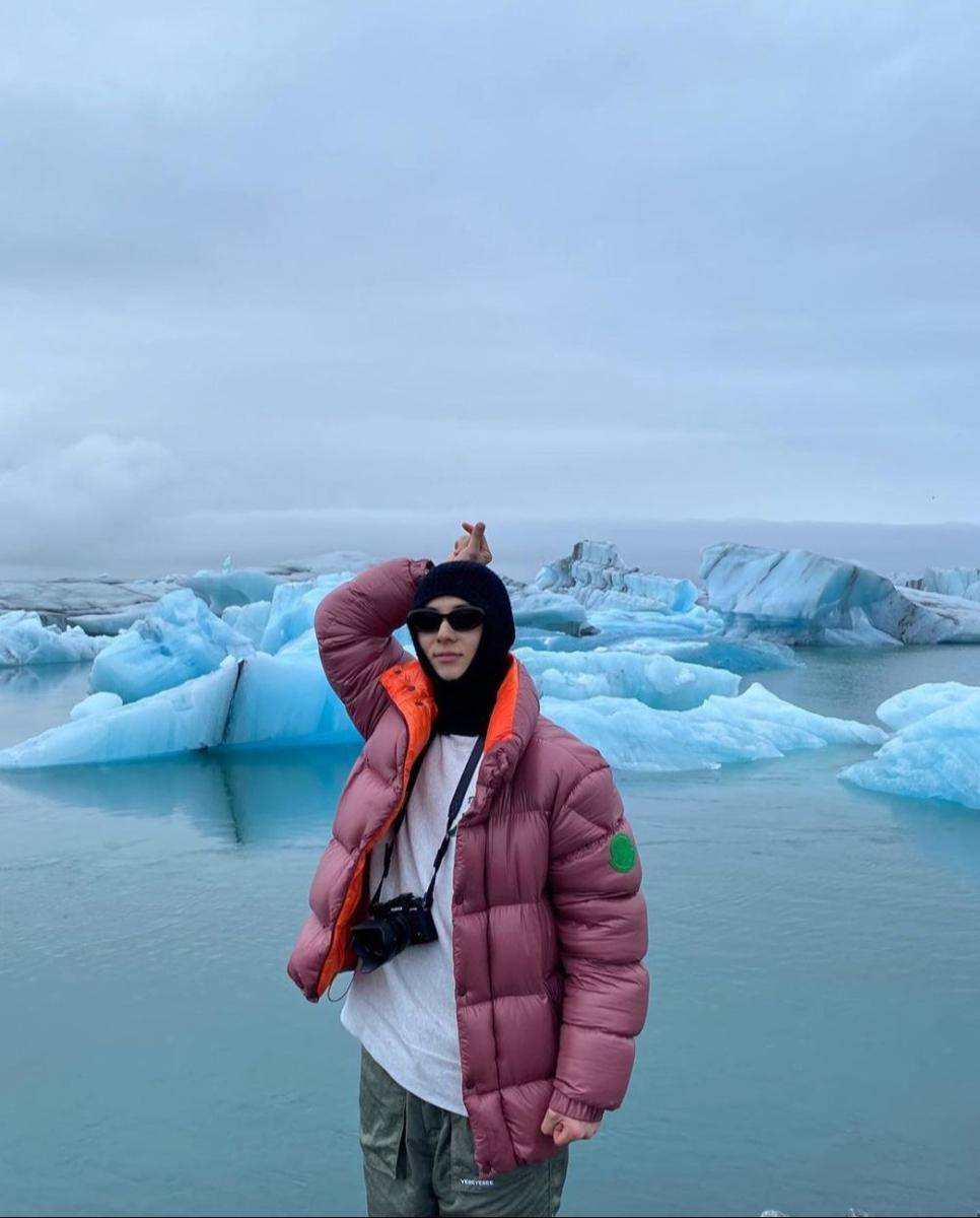 Hwang Min Hyun di Islandia (instagram.com/optimushwang)
