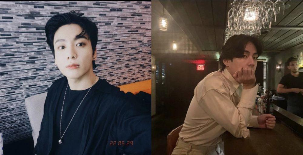 Live Instagram Pagi Buta, Jungkook dan V BTS Hebohkan Fans