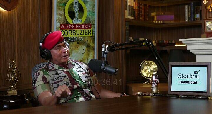 Deddy Corbuzier dan Danjen Kopassus (youtube.com/Deddy Corbuzier)