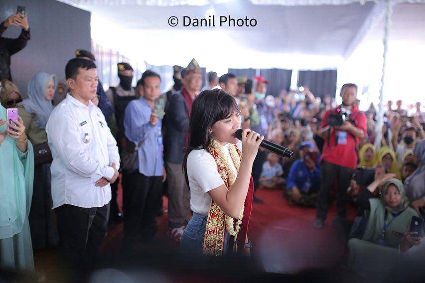 kepulangan Sridevi ke Prabumulih (instagram.com/stream_entertainment)