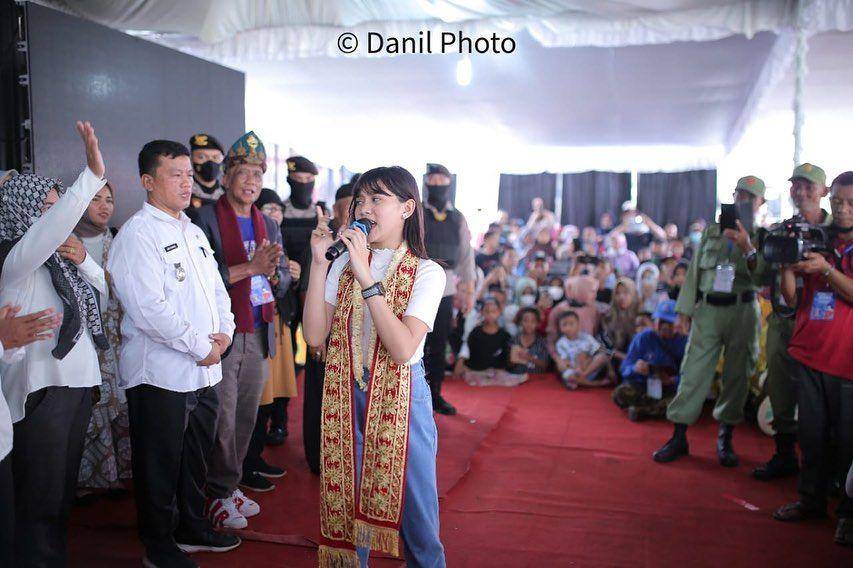 kepulangan Sridevi ke Prabumulih (instagram.com/stream_entertainment)