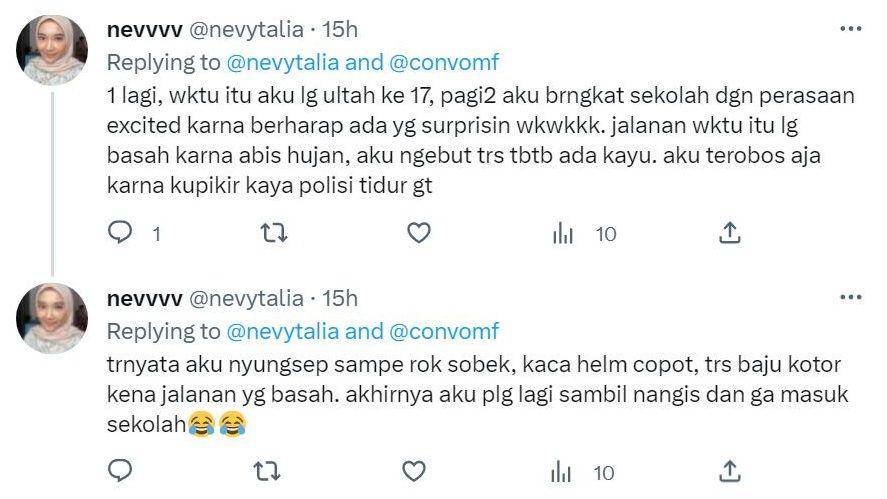 curhatan jatuh dari motor (twitter.com/convomfs)