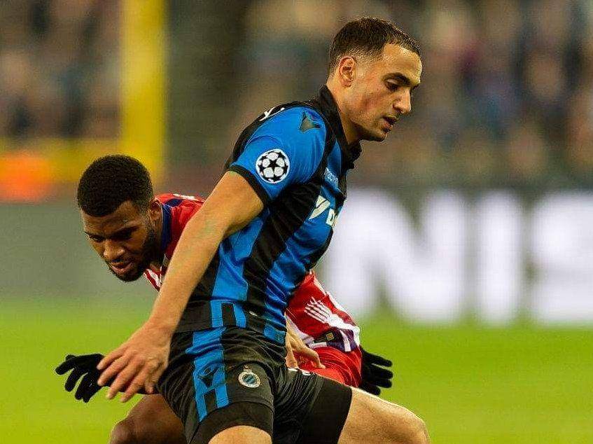 Sofyan Amrabat berseragam Club Brugge. (instagram.com/sofyanamrabat)