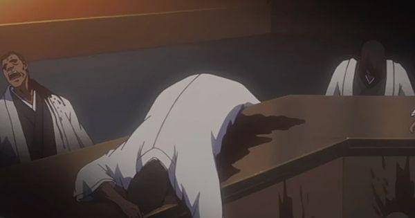 Anggota Central 46 tewas dibantai Aizen ( Dok. Pierrot / Bleach )