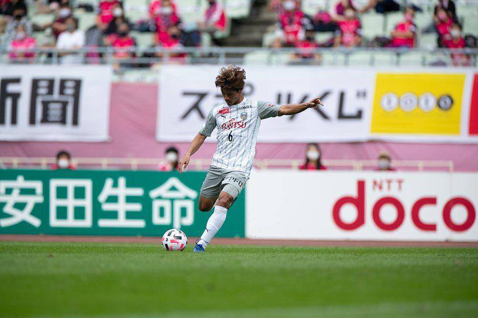 Hidemasa Morita saat berseragam Kawasaki Frontale. (instagram.com/mrt_510)
