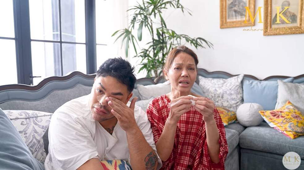 Bunda Corla dan Ivan Gunawan (YouTube.com/maharani kemala)