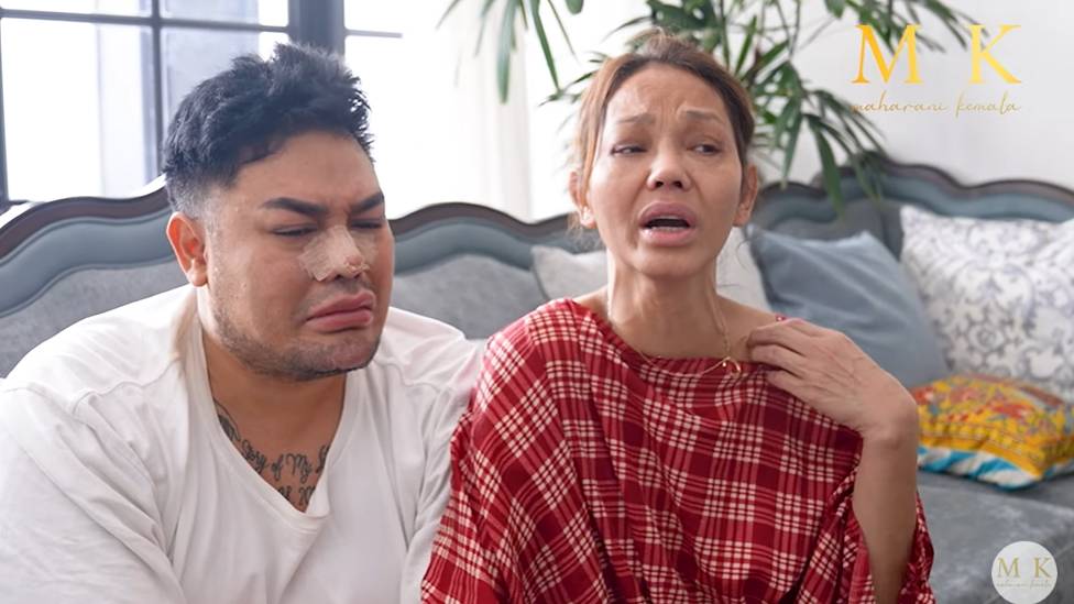 Bunda Corla dan Ivan Gunawan (YouTube.com/maharani kemala)