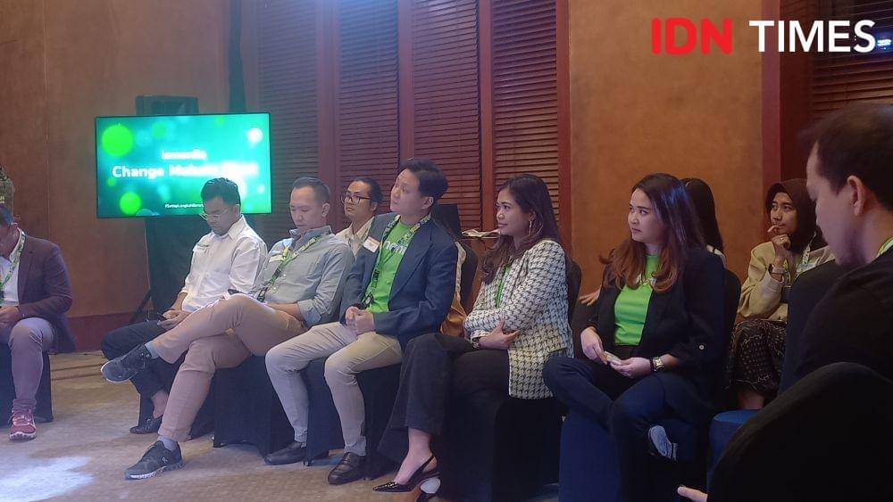 Lemonilo: Change Makers Meet 2023, di The Dharmawangsa Jakarta, Kamis (2/2/23). (IDN Times/Aprodithe Kyrie)