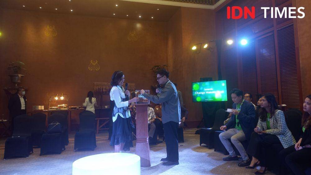 Lemonilo: Change Makers Meet 2023, di The Dharmawangsa Jakarta, Kamis (2/2/23). (IDN Times/Aprodithe Kyrie)