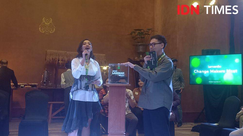 Lemonilo: Change Makers Meet 2023, di The Dharmawangsa Jakarta, Kamis (2/2/23). (IDN Times/Aprodithe Kyrie)