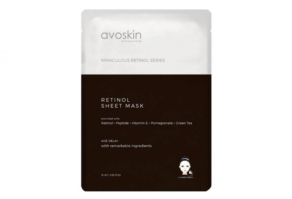 Avoskin Miraculous Retinol Sheet Mask (avoskinbeauty.com)