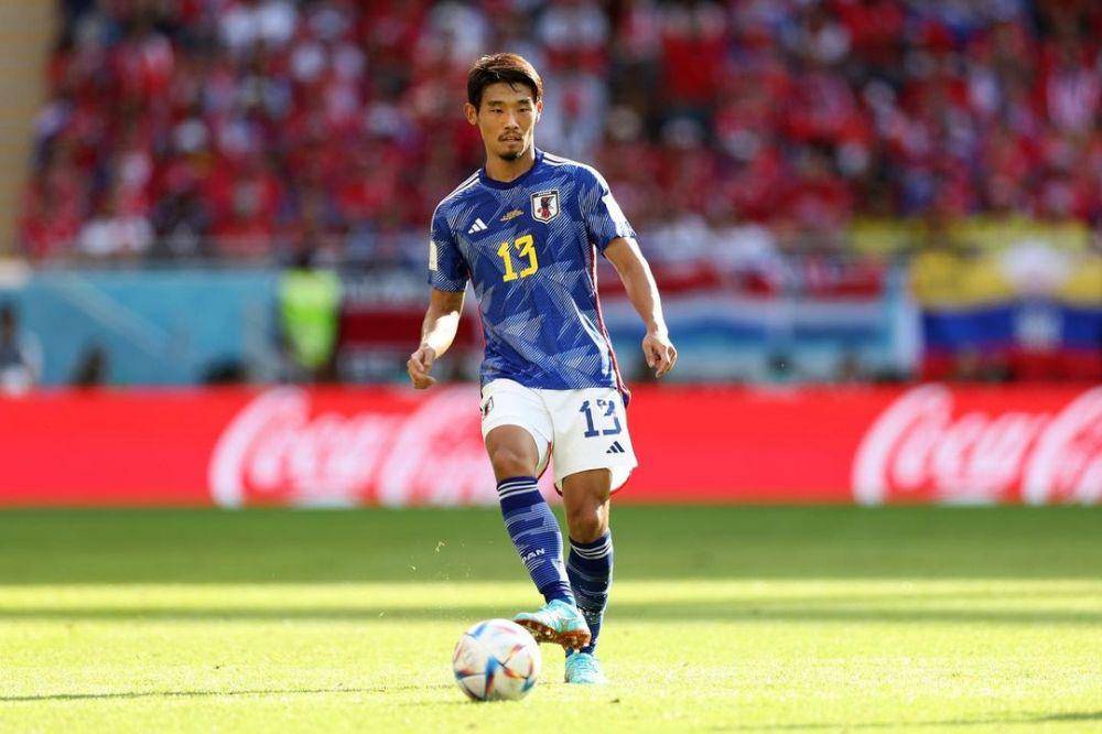 Hidemasa Morita saat berseragam saat membela Timnas Jepang. (instagram.com/mrt_510)