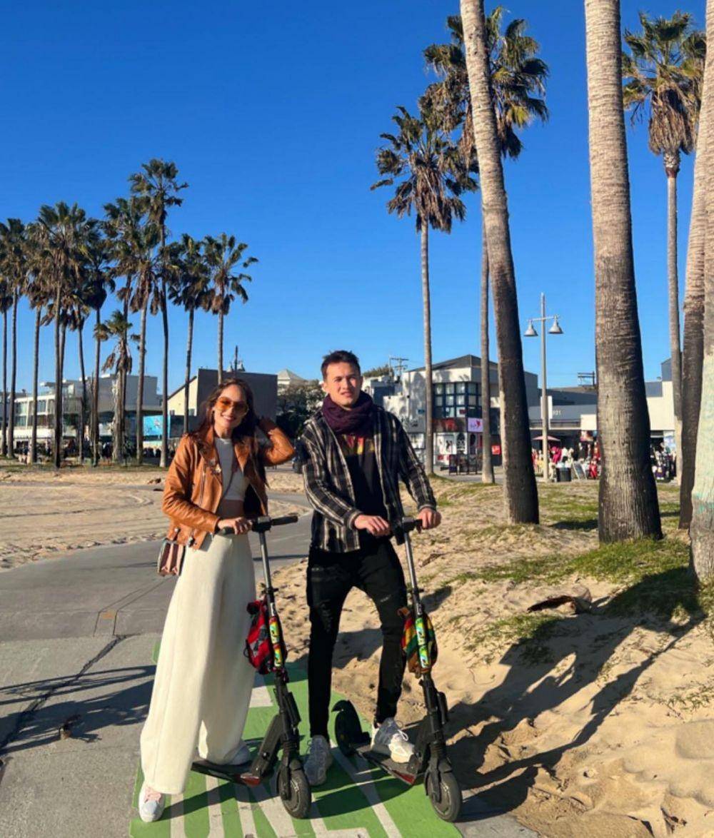 potret liburan Cinta Laura dan Arya Vasco di Amerika (instagram.com/claurakiehl)