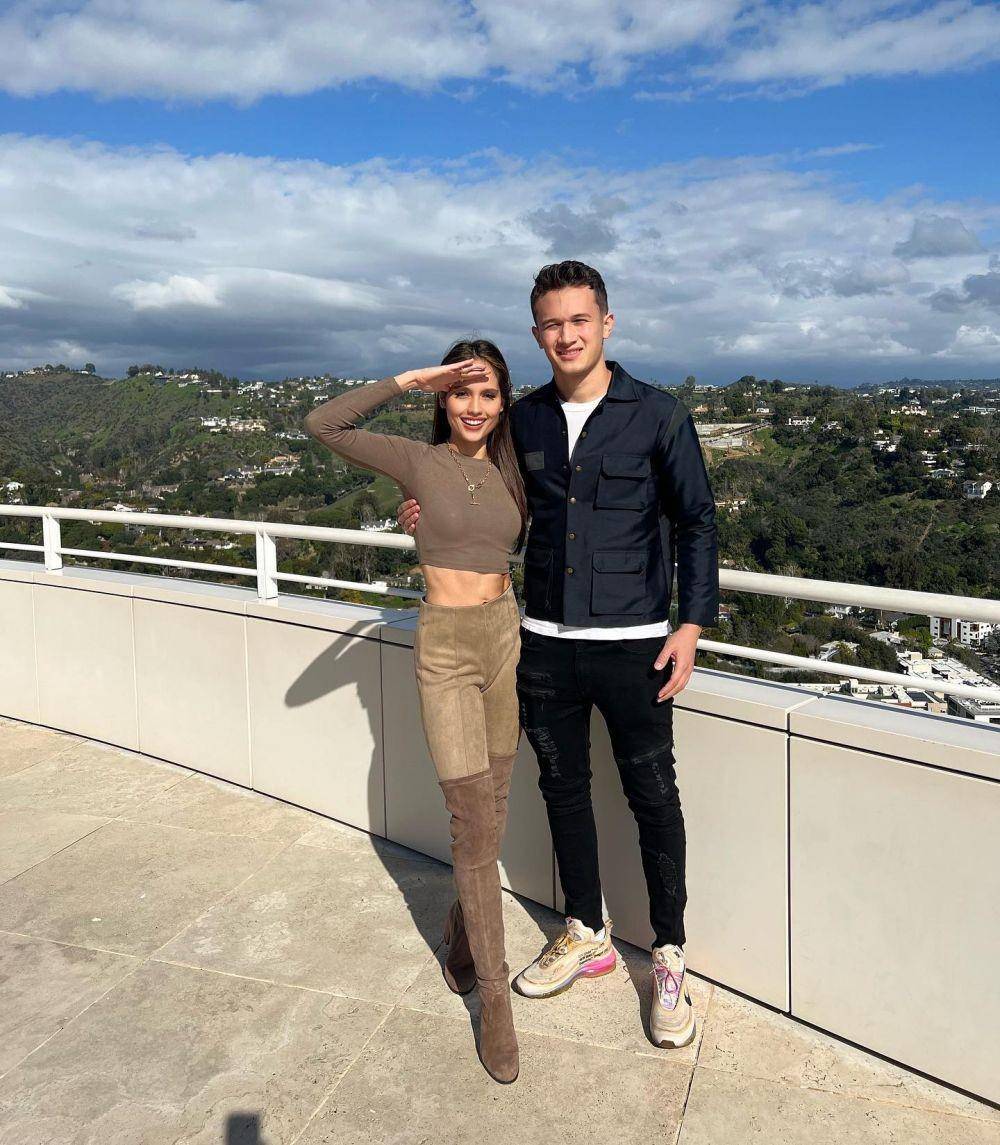 potret liburan Cinta Laura dan Arya Vasco di Amerika (instagram.com/claurakiehl)