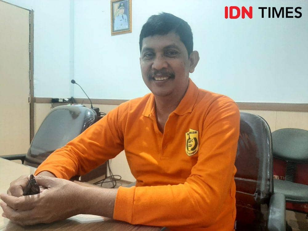 Kepala Bidang Pengawasan Lingkungan Hidup Dinas Lingkungan Hidup Banjarmasin M Khuzami. (IDN Times/Hamdani)