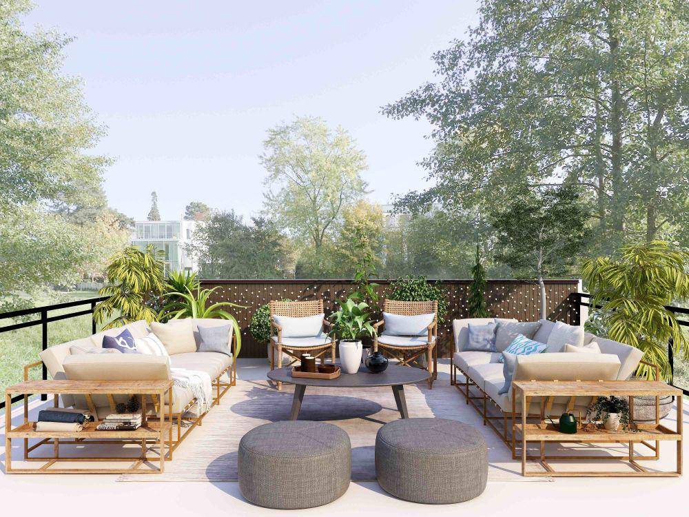 inspirasi dekorasi backyard (unsplash.com/Collov Home Design)