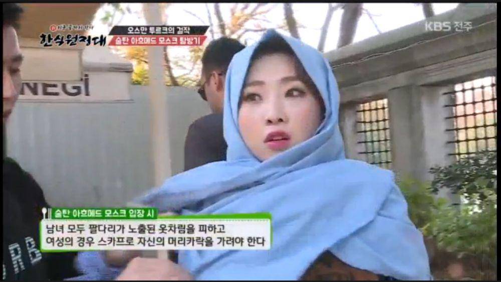 Minzy eks 2NE1 di acara Korean Food Expedition (dok. KBS/Korean Food Expedition)