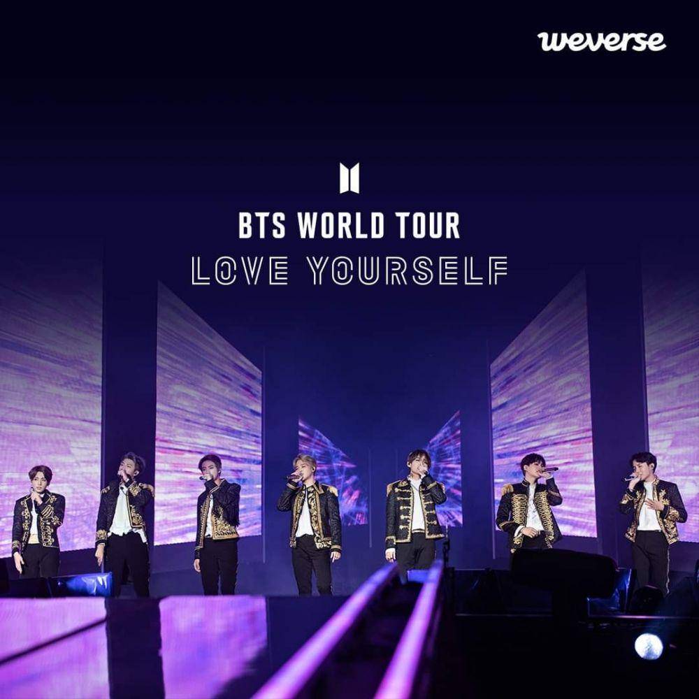 konser Love Yourself World Tour dari BTS (facebook.com/weverseofficial)