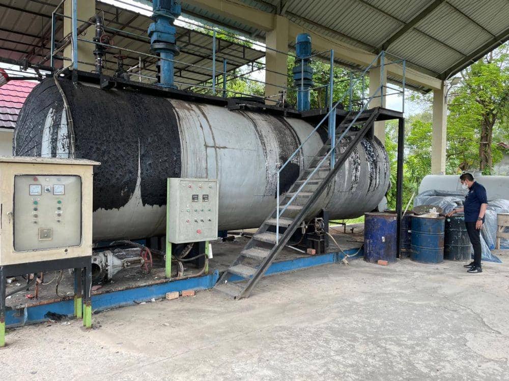 (Pabrik Lateks di kabupaten Muba) IDN Times/Istimewa