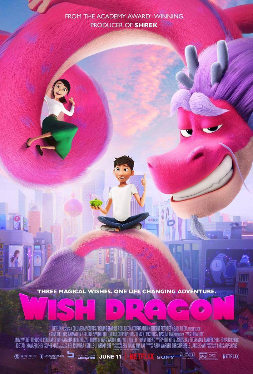 Poster film Wish Dragon (dok.imdb/Wish Dragon)