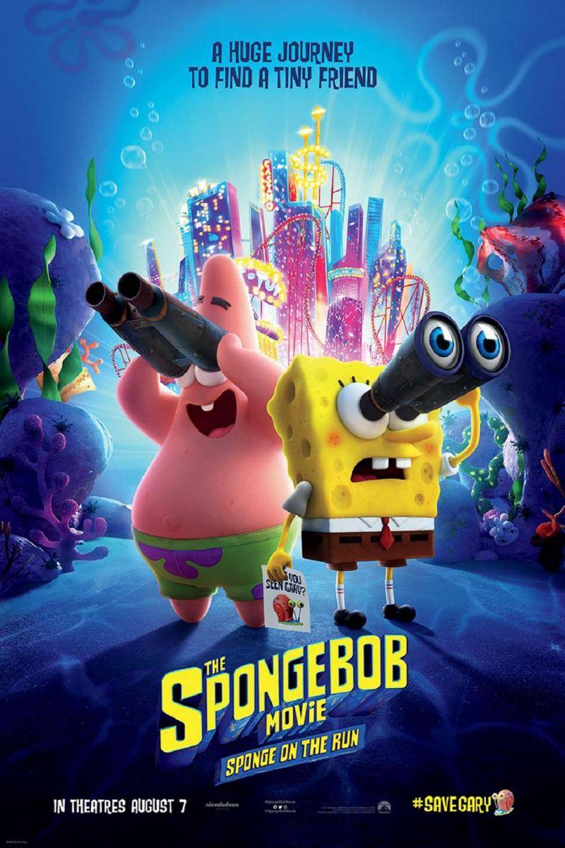 Poster film The Spongebob Movie: Spongebob on the Run (dok.imdb/Spongebob on the Run)