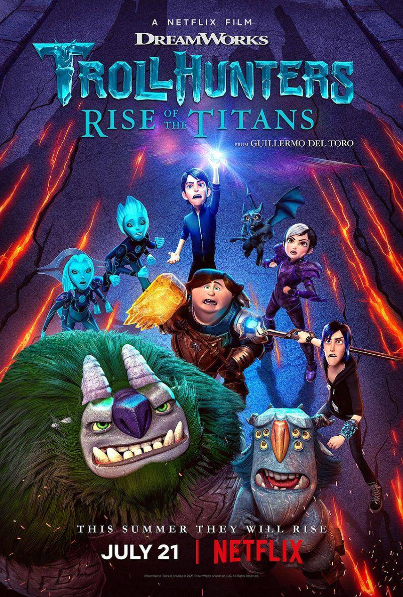 Poster film Trollhunters: Rise of the Titans (dok.imdb/Trollhunters: Rise of the Titans)