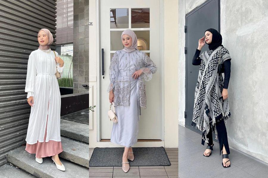 10 Outfit Kondangan ala Ryvanda Syafriza Putri, Kebaya hingga Dress