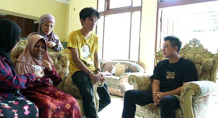 kebersamaan Baim Wong, Tiko, dan bu Eny (youtube.com/Baim Paula)