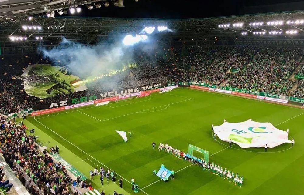 Groupama Arena, markas Ferencváros (instagram.com/ftcofficial)