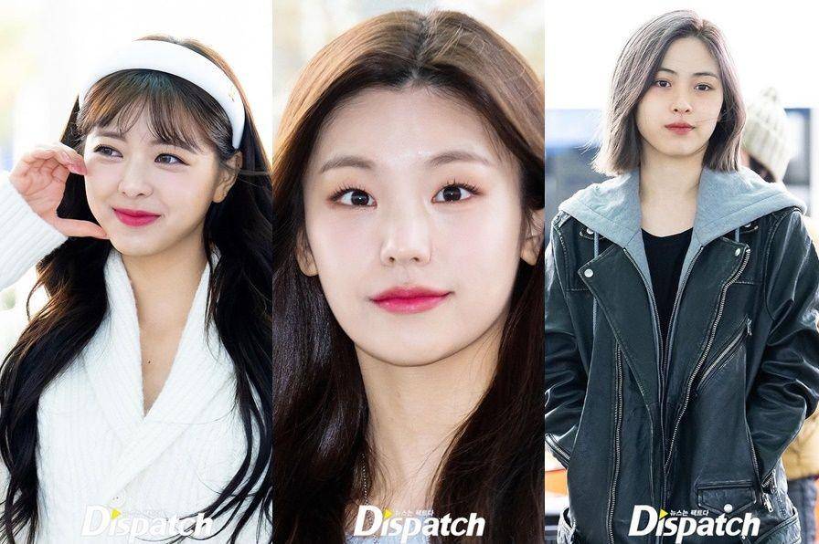 Yuna Yeji Ryujin di bandara mau ke Jakarta (instagram.com/koreadispatch)