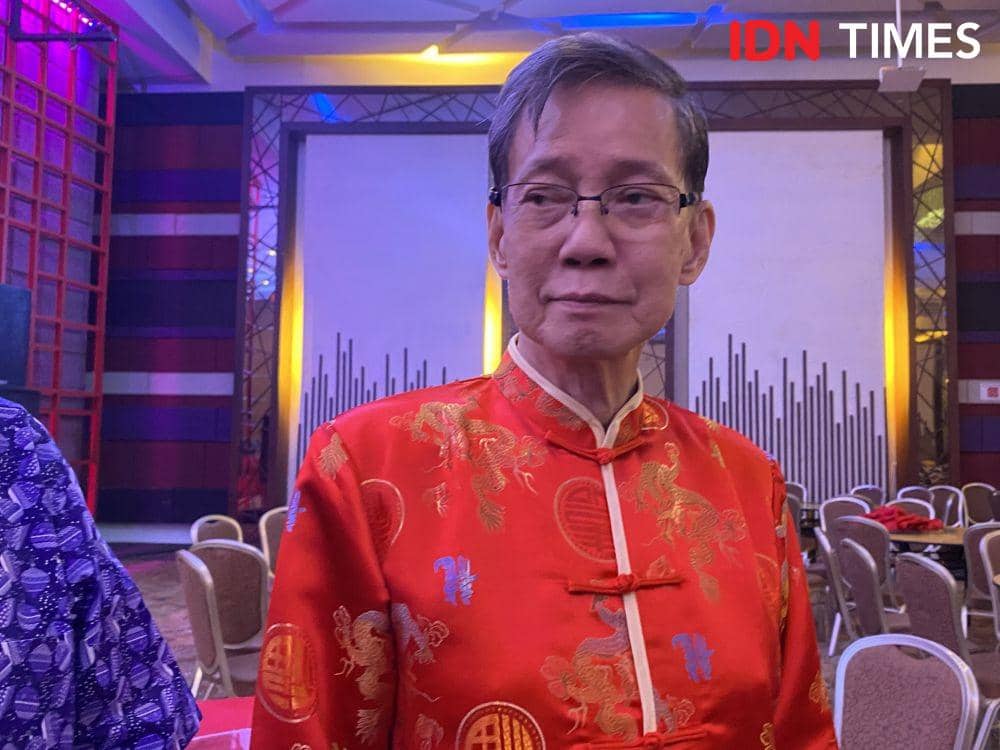 Ketua Panitia yang juga adalah Ketua Yayasan Tio Ciu Sumut Hasan Basry Halim