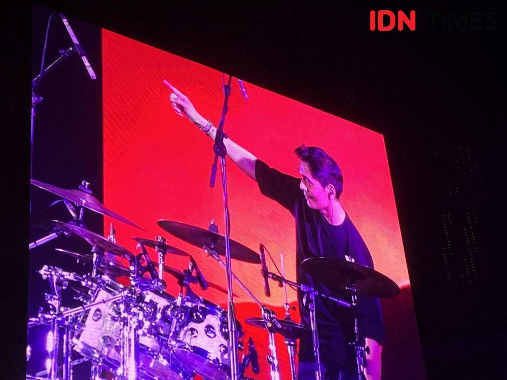 drummer Dewa 19, Tyo Nugros (dok.IDN Times/Stephanie Risyana)