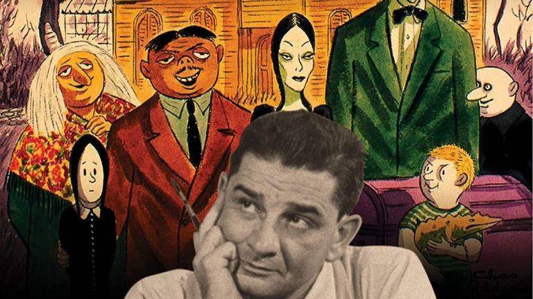 potret Charles Addams (denofgeek.com/Turner Publishing)