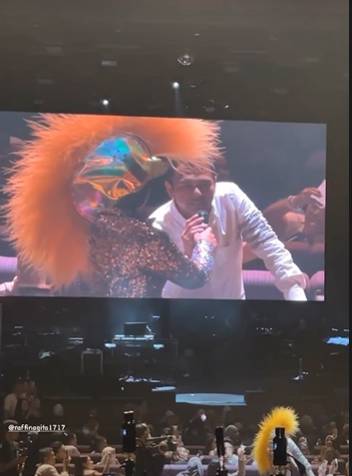 Raffi nonton konser Melly (Instagram.com/raffinagita1717)