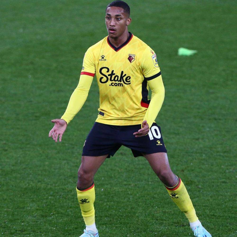 João Pedro bermain bersama Watford. (instagram.com/joaaopedro.oficial)