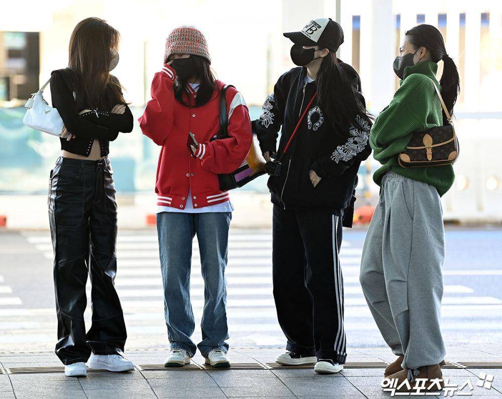 MAMAMOO di Bandara Incheon Jumat (3/2/2023) (dok. Export News)