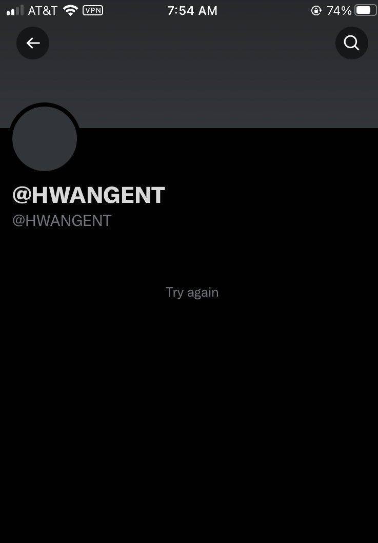 akun Hwang Entertainment (twitter.com/hwangent)