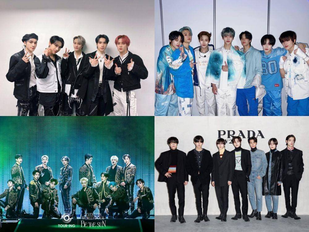 WayV, NCT DREAM, SEVENTEEN, ENHYPEN (instagram.com/wayvofficial | instagram.com/nct_dream | dok. Pledis Entertainment |instagram.com/enhypen)